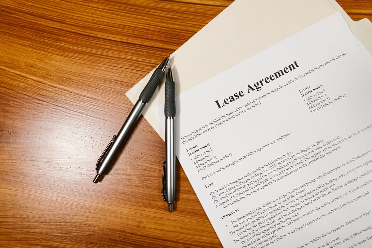 Reviewing real estate paperwork